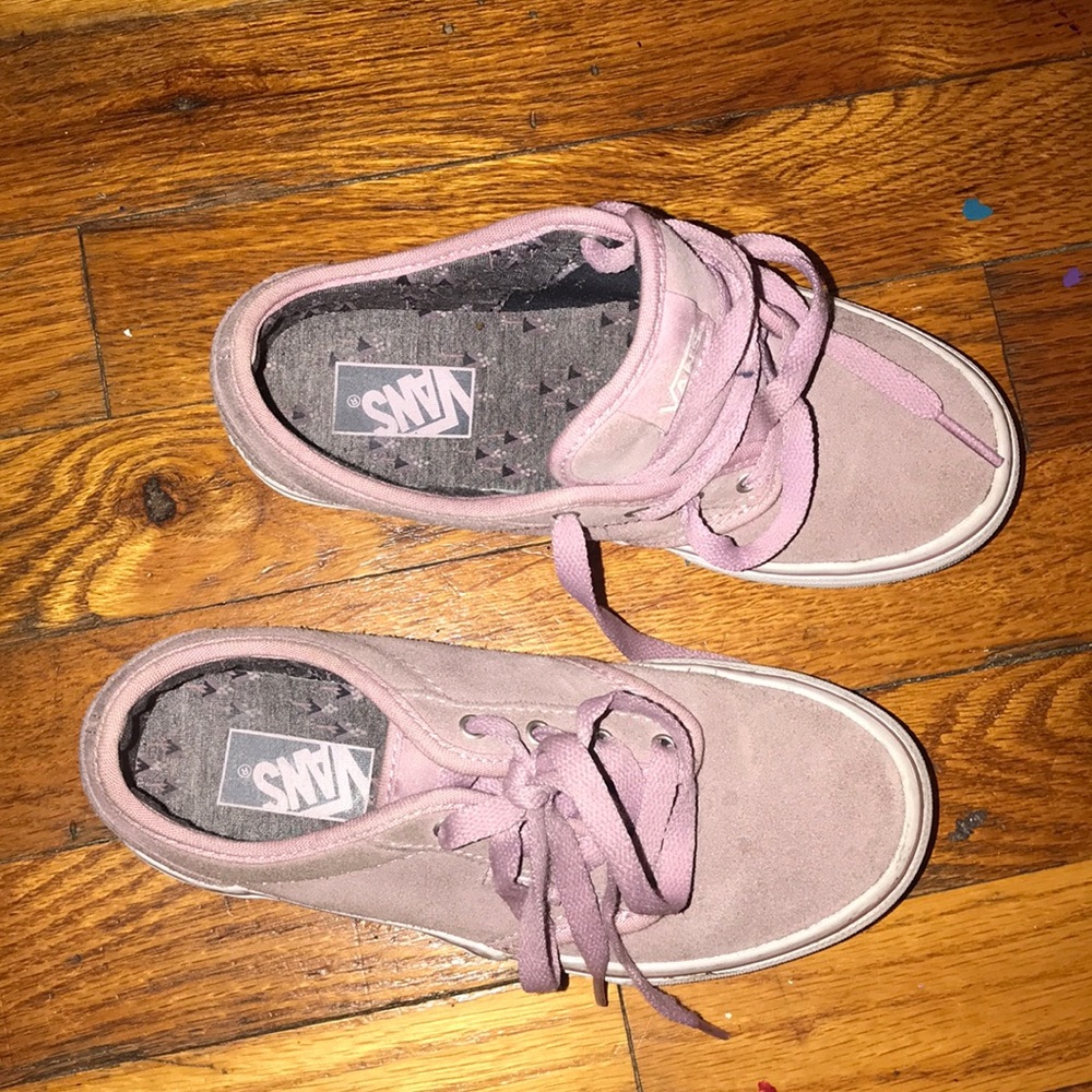 Light purple Vans